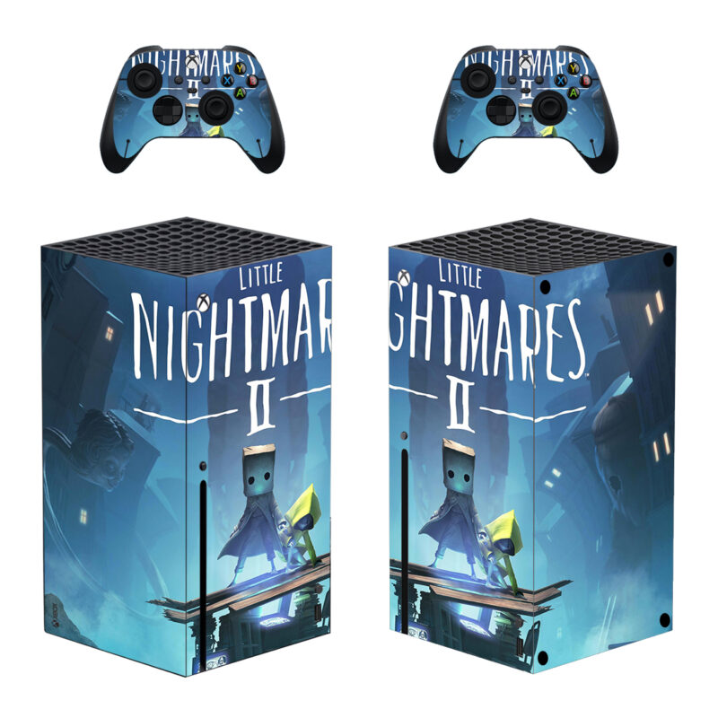 Little Nightmares II Game Skin Sticker For Xbox Series X And Controllers Design 1