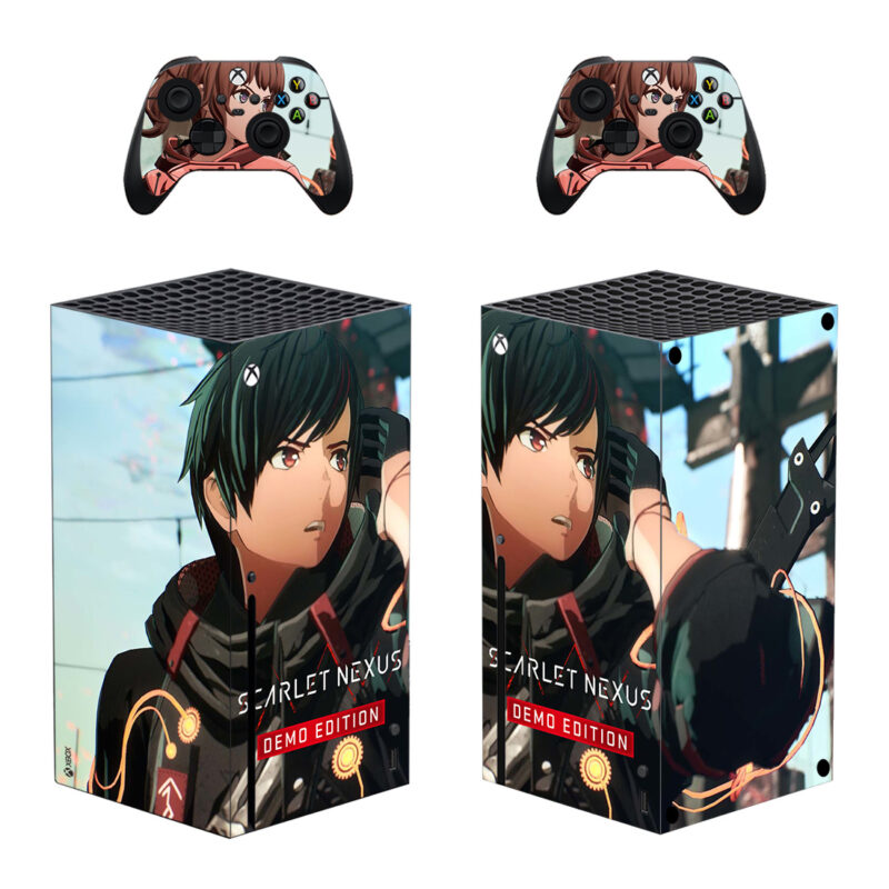 SCARLET NEXUS Game Skin Sticker For Xbox Series X And Controllers