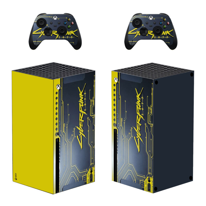 Cyberpunk 2077 Skin Sticker For Xbox Series X And Controllers