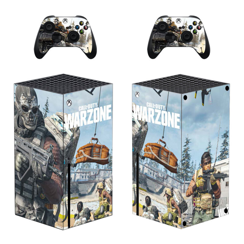 Call Of Duty: Warzone Game Skin Sticker For Xbox Series X And Controllers