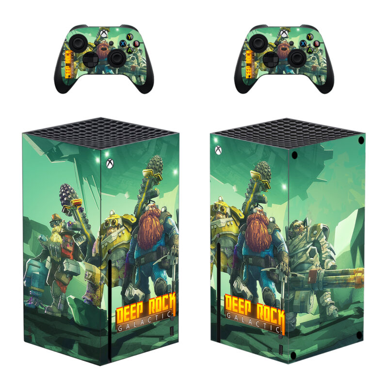 Deep Rock Galactic Skin Sticker For Xbox Series X And Controllers