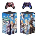 Genshin Impact Skin Sticker For Xbox Series X And Controllers Design 1