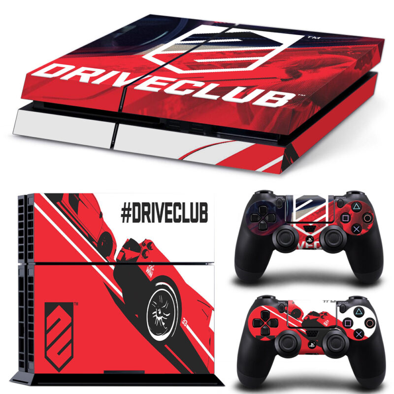 Driveclub Skin Sticker For PS4 And Controllers