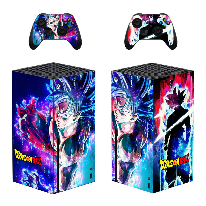 Dragon Ball Skin Sticker For Xbox Series X And Controllers Design 2