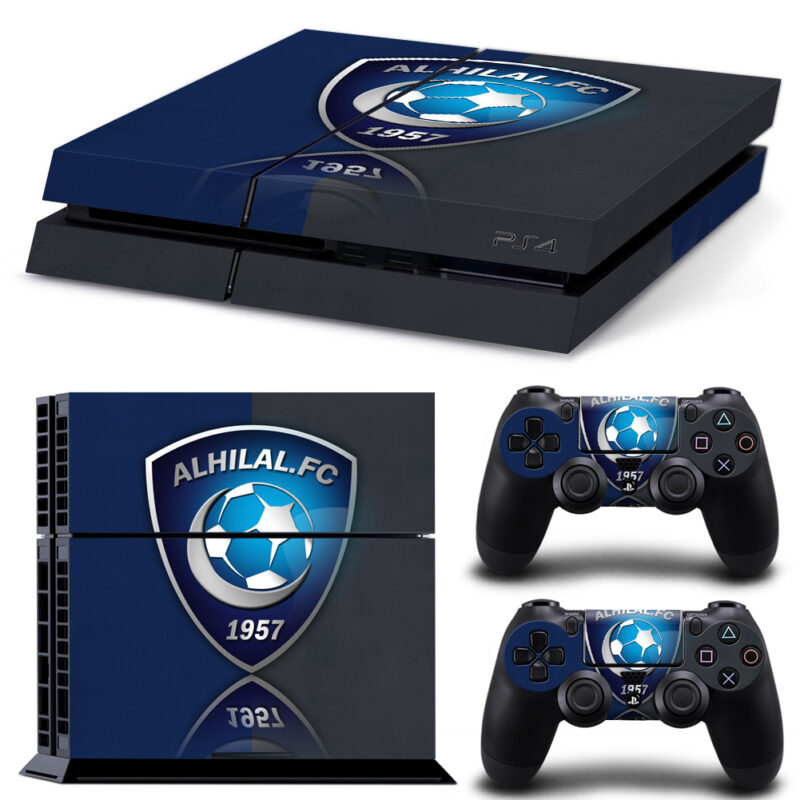 Al-Hilal 1957 FC Emblem Skin Sticker For PS4 And Controllers