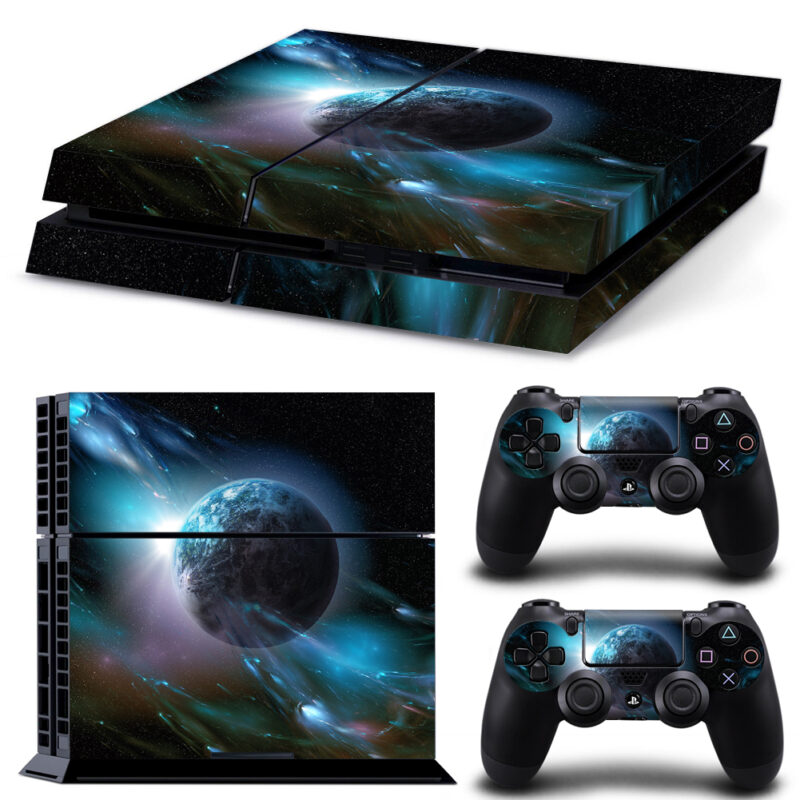 Magideal Planet Star Skin Sticker For PS4 And Controllers