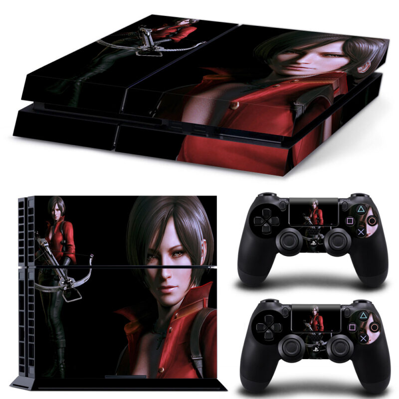 Ada Wong Resident Evil 6 Skin Sticker For PS4 And Controllers