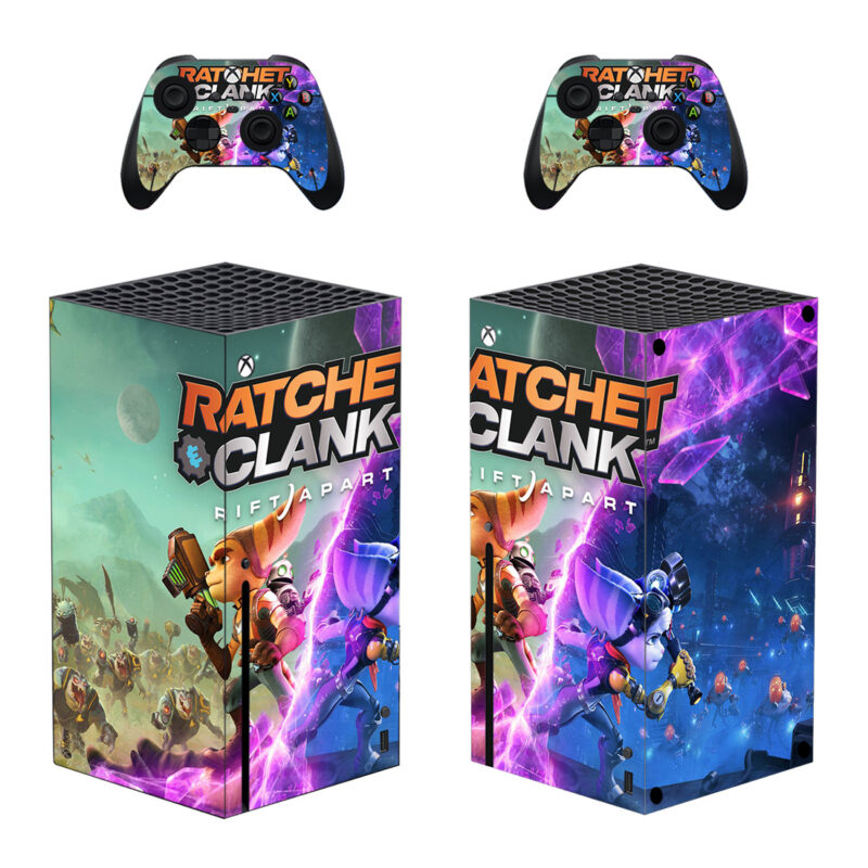 Ratchet & Clank: Rift Apart Game Skin Sticker For Xbox Series X And Controllers