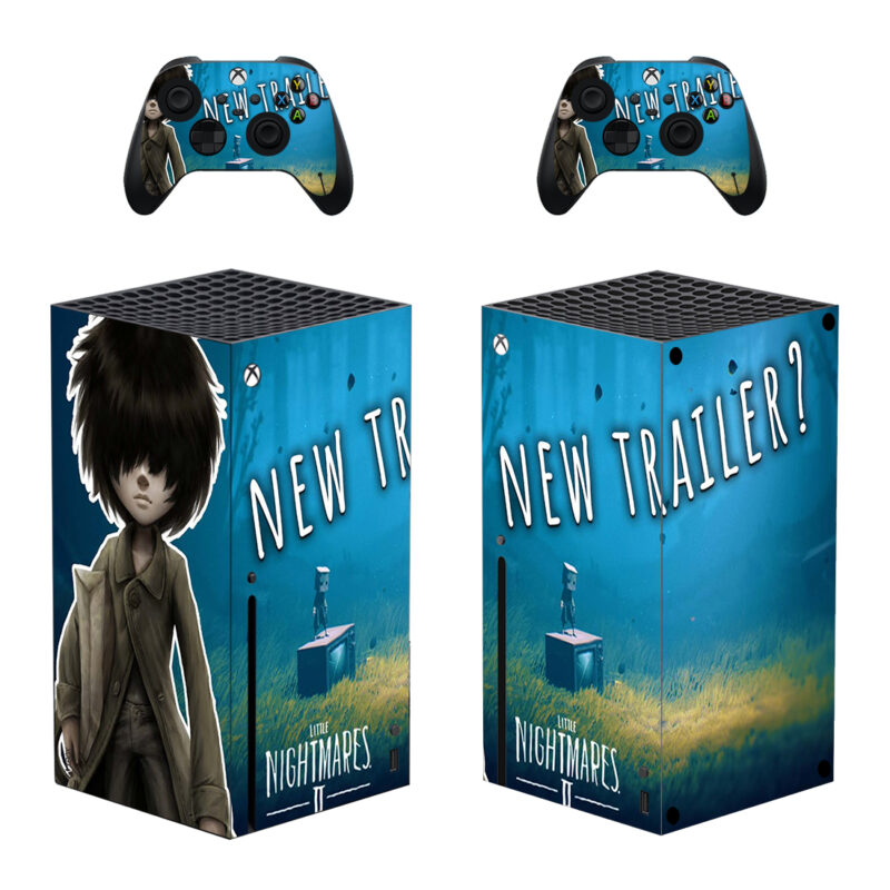 Little Nightmares II Game Skin Sticker For Xbox Series X And Controllers Design 2