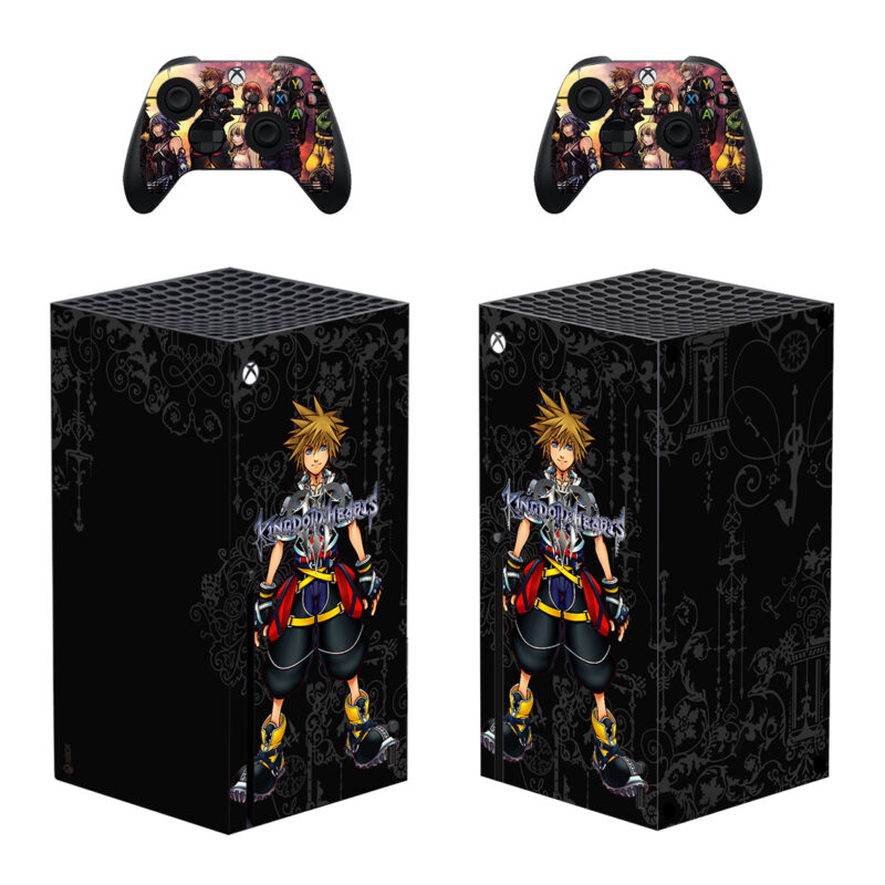 Kingdom Hearts III Anime Skin Sticker For Xbox Series X And Controllers