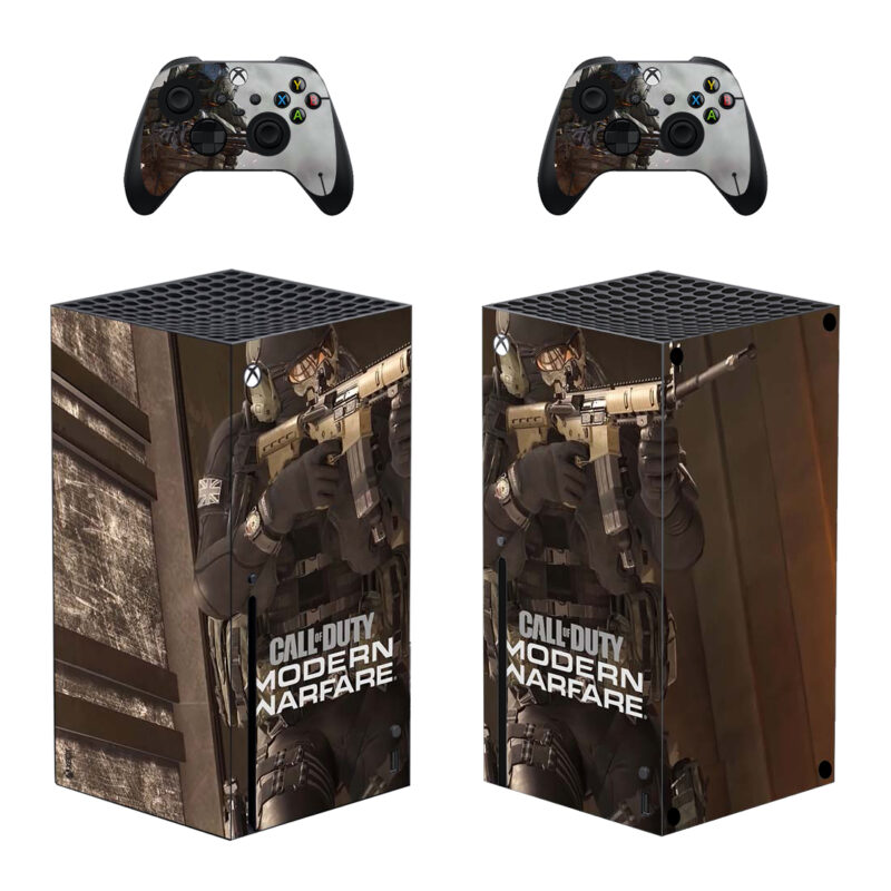 Call Of Duty: Modern Warfare Game Skin Sticker For Xbox Series X And Controllers Design 6