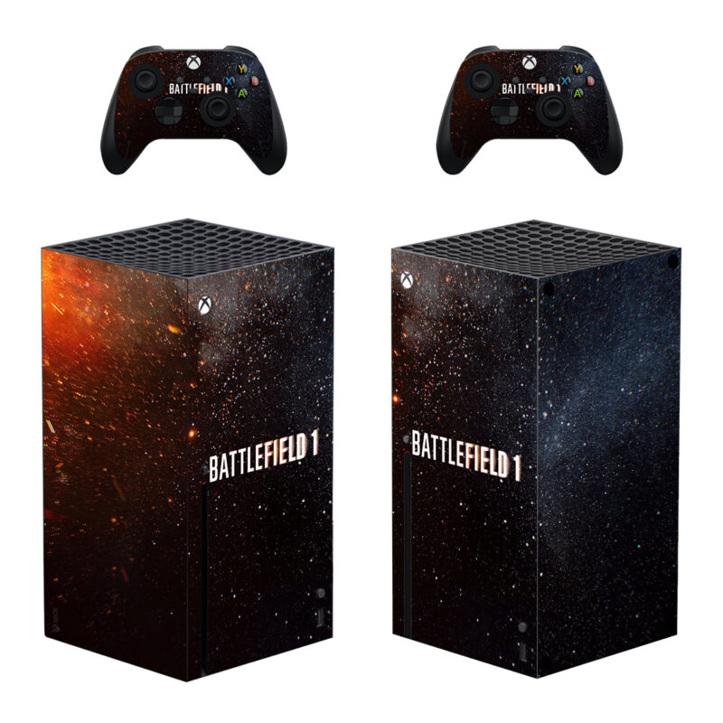 Battlefield 1 Apocalypse Game Skin Sticker For Xbox Series X And Controllers