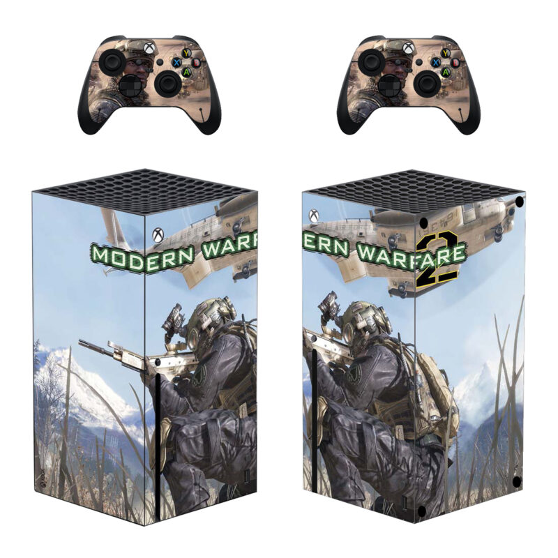 Call Of Duty: Modern Warfare II Game Skin Sticker For Xbox Series X And Controllers Design 2