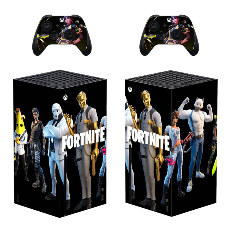 Fortnite Game Skin Sticker For Xbox Series X And Controllers Design 3