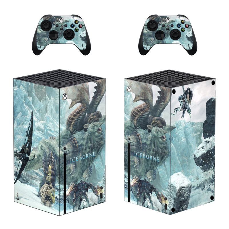 Monster Hunter World: Iceborne Game Skin Sticker For Xbox Series X And Controllers Design 5