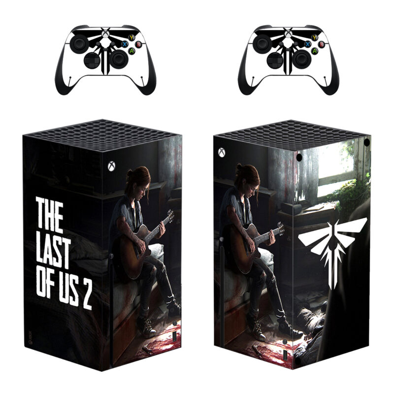 The Last Of Us Part II And Fireflies Skin Sticker For Xbox Series X And Controllers