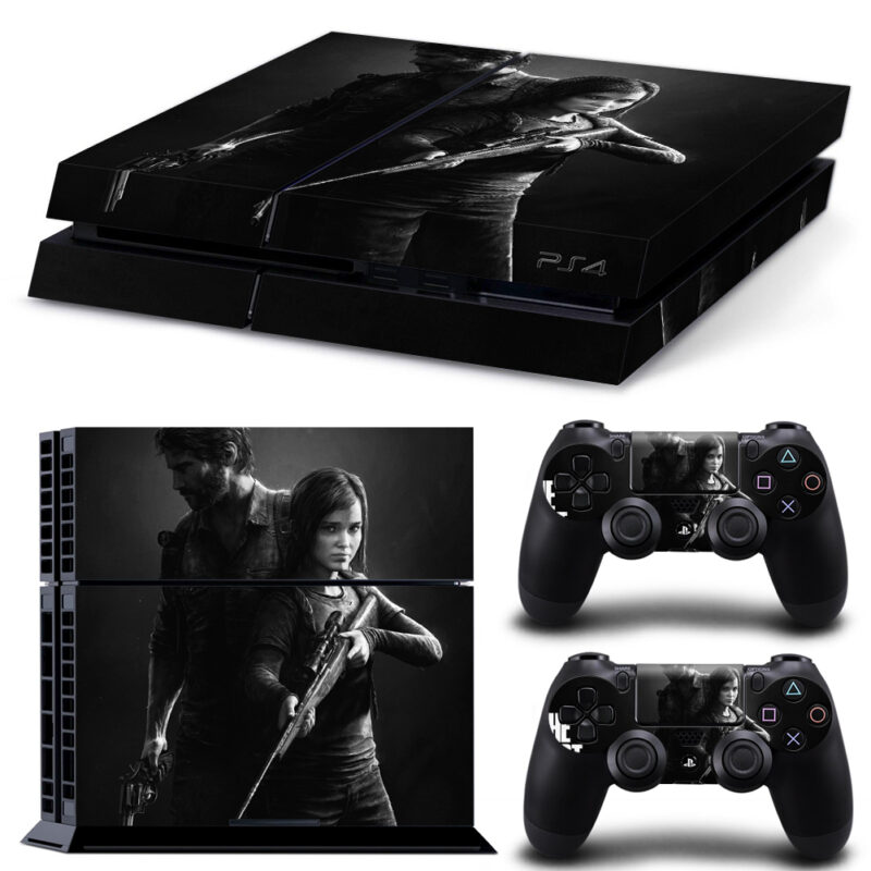 The Last Of Us Skin Sticker For PS4 And Controllers Design 1