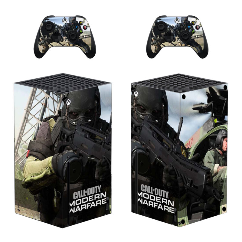 Call Of Duty: Modern Warfare Game Skin Sticker For Xbox Series X And Controllers Design 17