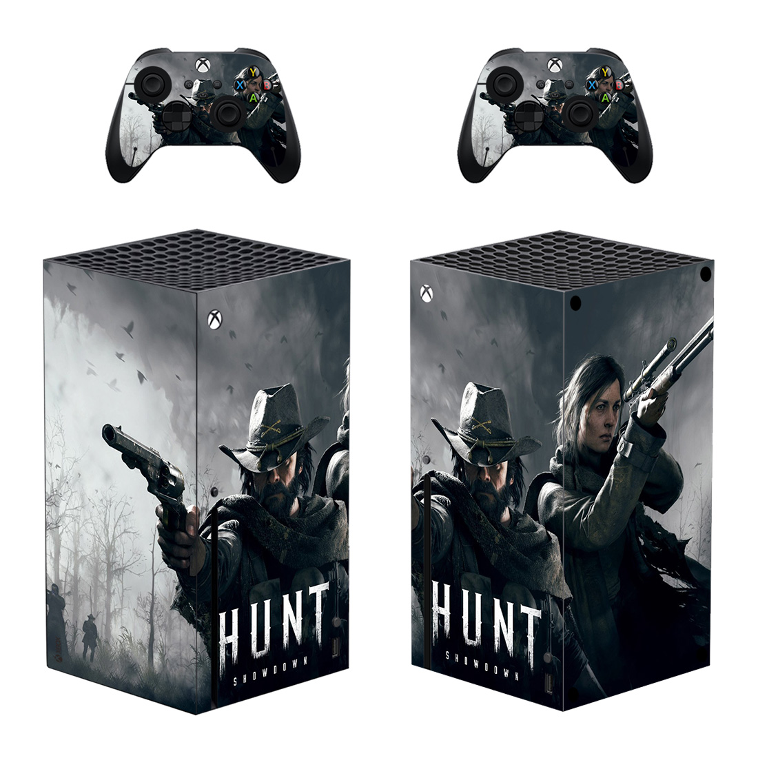 Hunt: Showdown Skin Sticker For Xbox Series X And Controllers