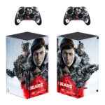 Gears 5 Game Skin Sticker For Xbox Series X And Controllers