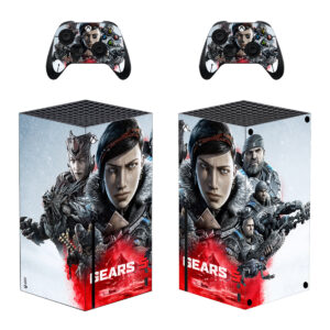 Gears 5 Game Skin Sticker For Xbox Series X And Controllers