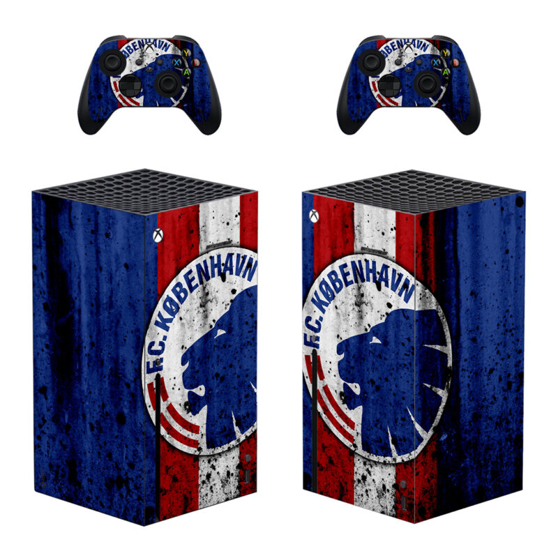 F.C. Copenhagen Skin Sticker For Xbox Series X And Controllers Design 3