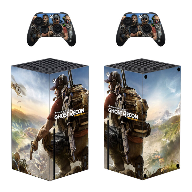 Tom Clancy's Ghost Recon Wildlands Game Skin Sticker For Xbox Series X And Controllers