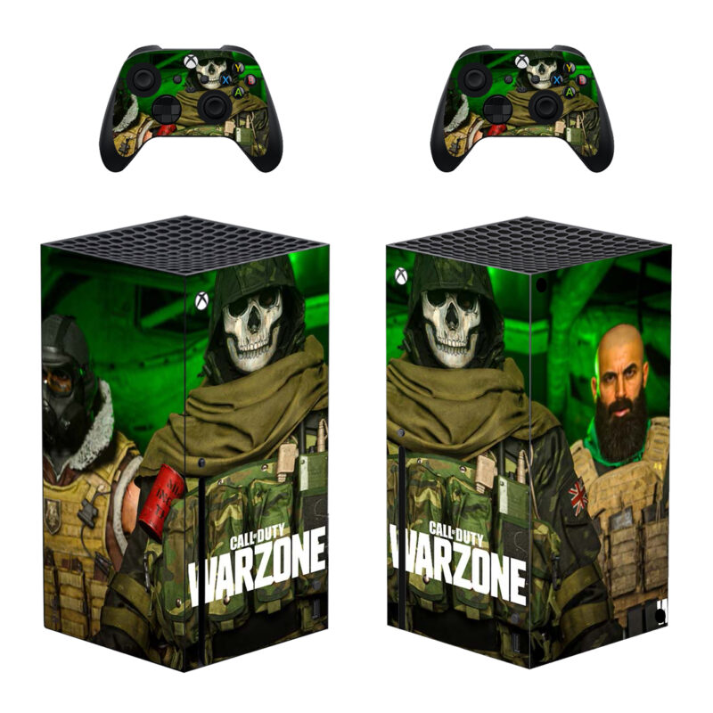 Call Of Duty: Warzone Game Skin Sticker For Xbox Series X And Controllers Design 3