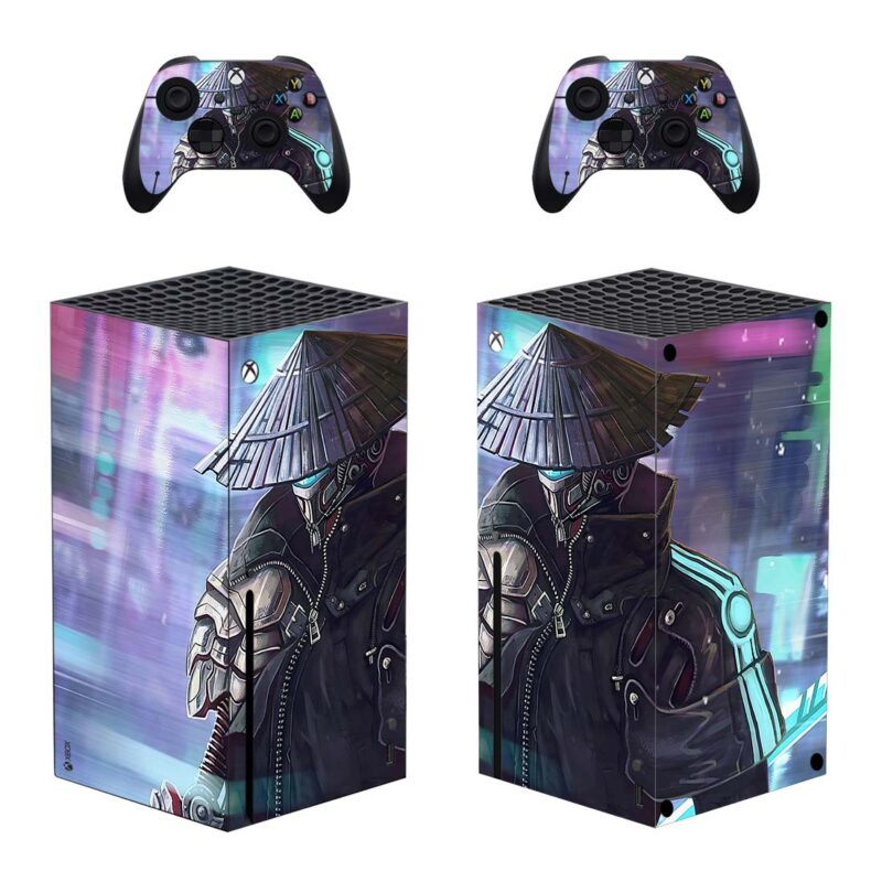 Benjamin Goutte The Cyberpunk Ronin Skin Sticker For Xbox Series X And Controllers