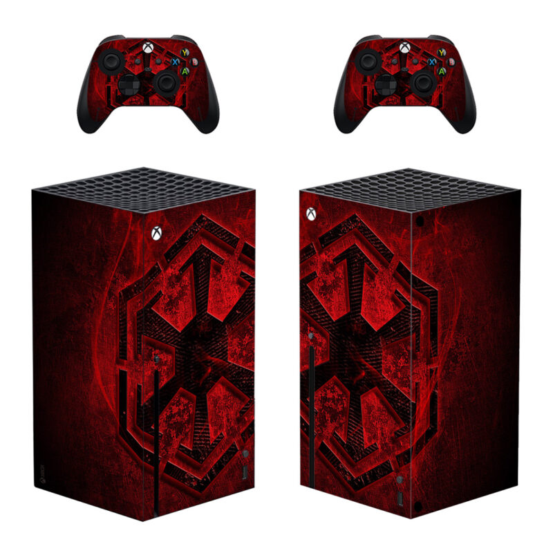 Star Wars Sith Skin Sticker For Xbox Series X And Controllers