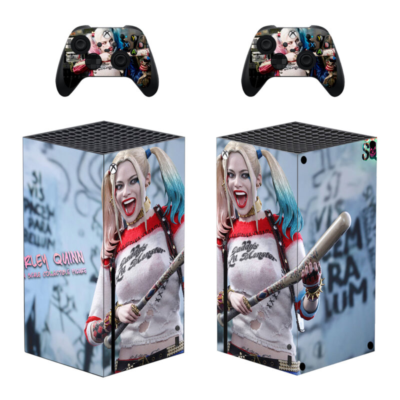 Harley Quinn Skin Sticker For Xbox Series X And Controllers