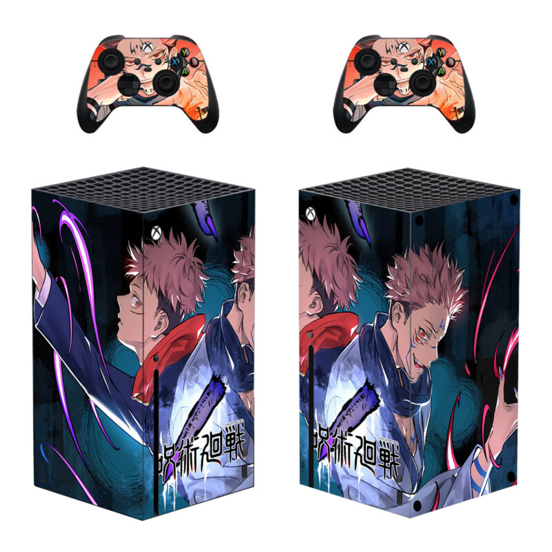 Anime Yuji Itadori Skin Sticker For Xbox Series X And Controllers