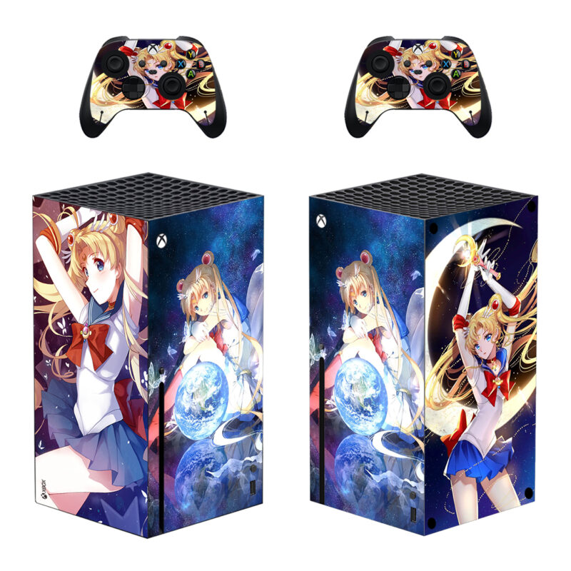 Sailor Moon Skin Sticker For Xbox Series X And Controllers