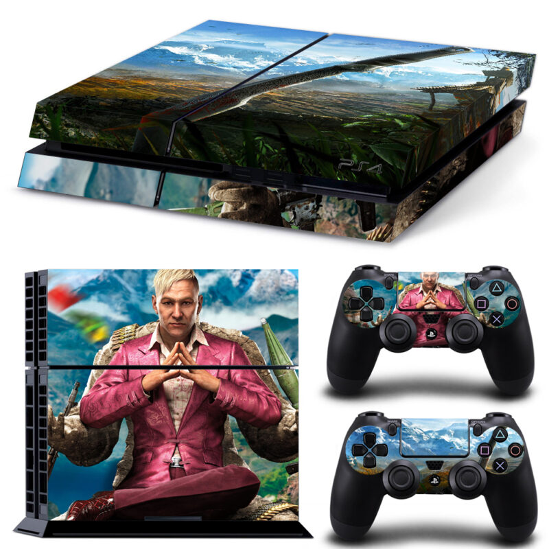 Far Cry Pagan Min Skin Sticker For PS4 And Controllers