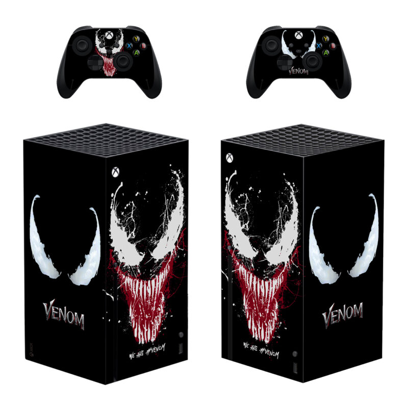 Good Hope Venom Jumbo Painting Skin Sticker For Xbox Series X And Controllers