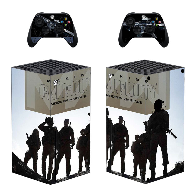 Making Call Of Duty: Modern Warfare Skin Sticker For Xbox Series X And Controllers