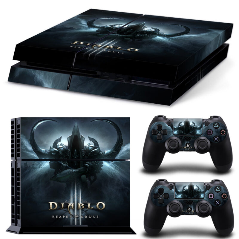 Diablo III: Reaper Of Souls Game Skin Sticker For PS4 And Controllers