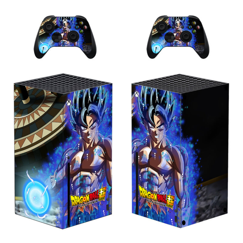 Dragon Ball Super Goku Skin Sticker For Xbox Series X And Controllers