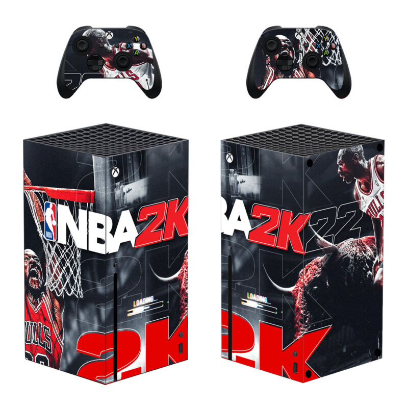 NBA 2K Basketball Game Skin Sticker For Xbox Series X And Controllers