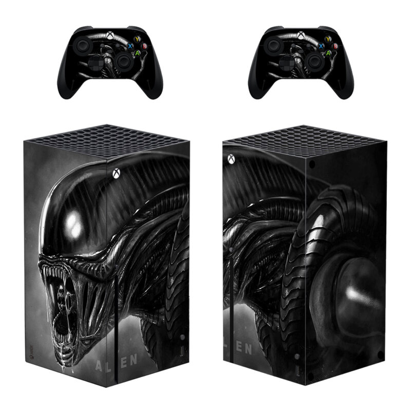 Aliens Film Skin Sticker For Xbox Series X And Controllers