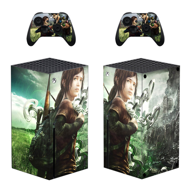 The Last Of Us Skin Sticker For Xbox Series X And Controllers Design 1