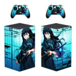Demon Slayer: Kimetsu No Yaiba Anime Muichiro Tokito Skin Sticker For Xbox Series X And Controllers