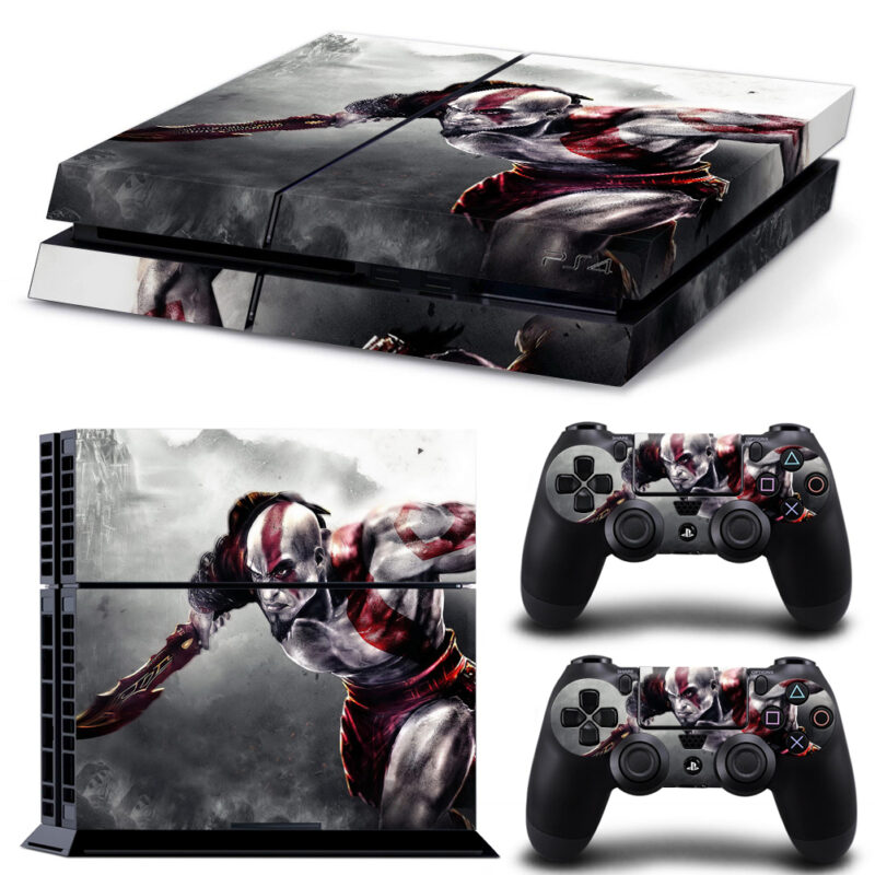 God Of War III PS4 Skin Sticker Design 1