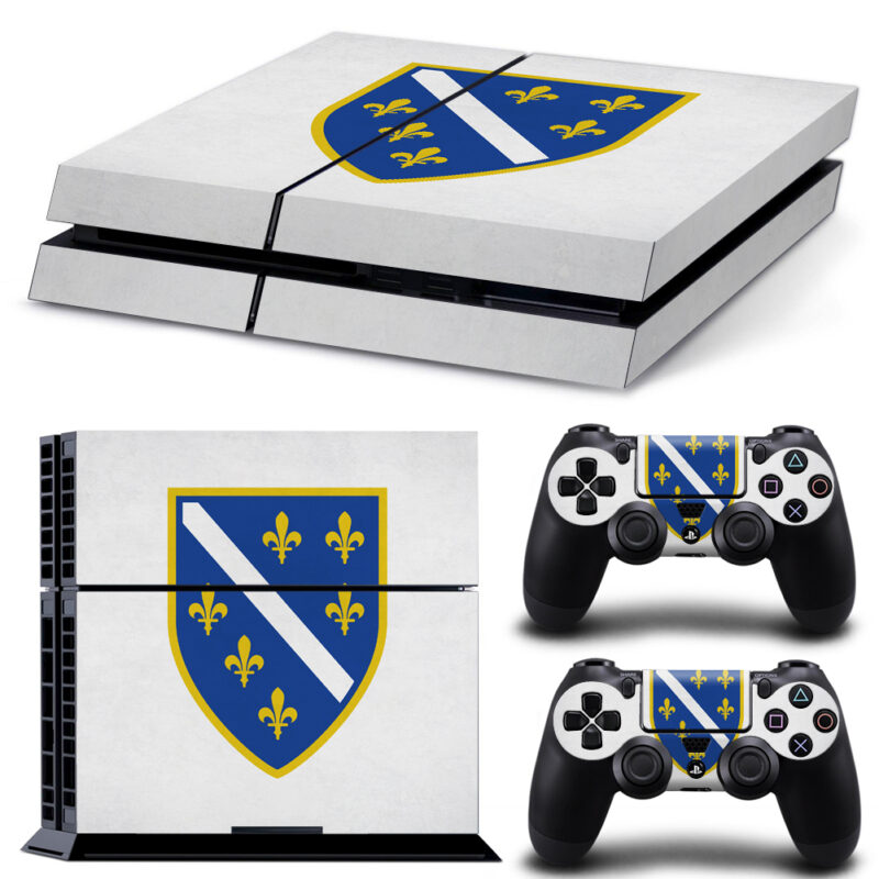 Old Flag Of Bosnia And Herzegovina PS4 Skin Sticker