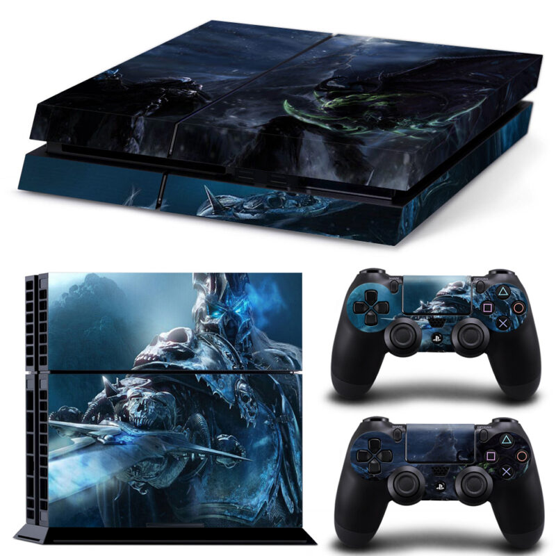 World Of Warcraft: Wrath Of The Lich King Game Skin Sticker For PS4 And Controllers