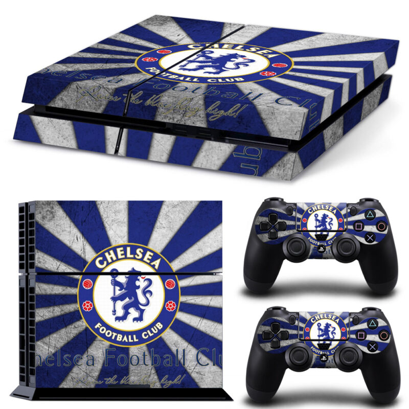 Chelsea F.C. Skin Sticker For PS4 And Controllers