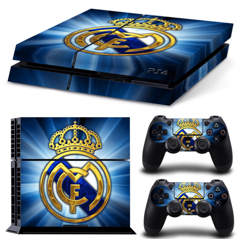 Real Madrid CF PS4 Skin Sticker Design 4