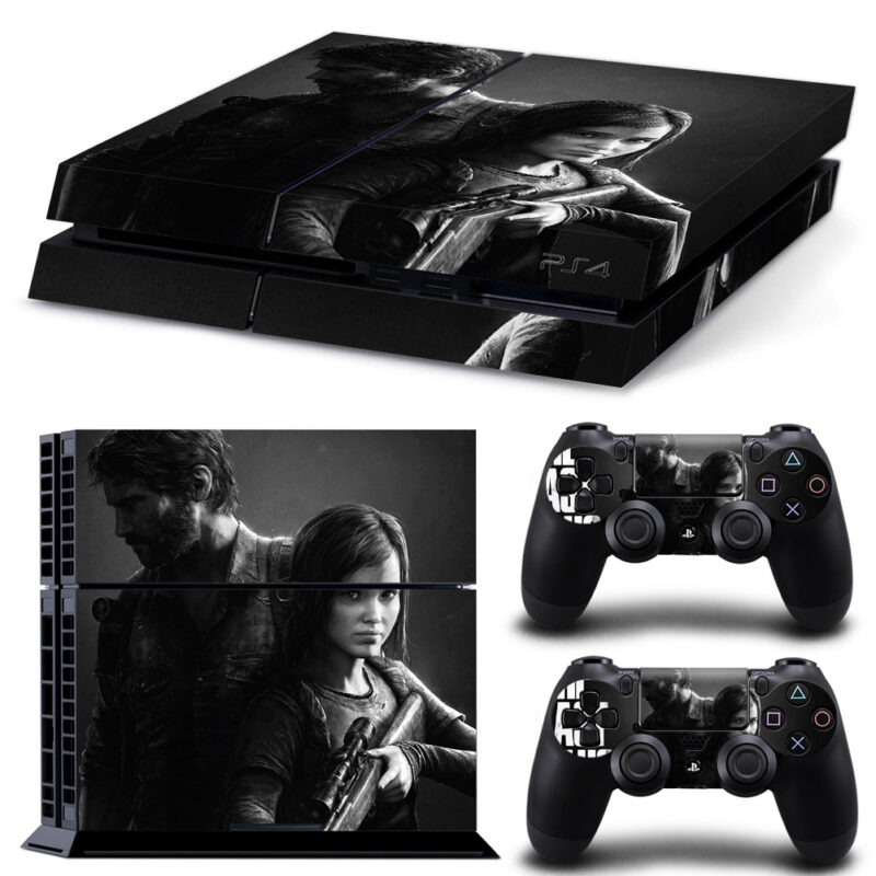 The Last Of Us Skin Sticker For PS4 And Controllers Design 2