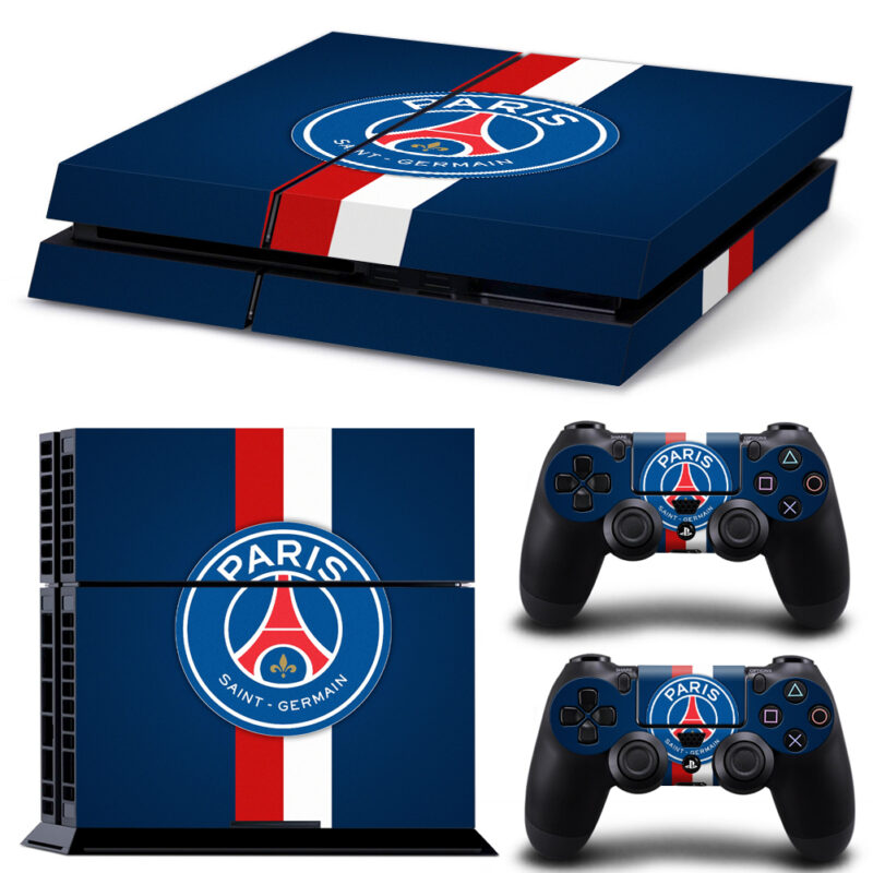 Paris Saint-Germain F.C. Skin Sticker For PS4 And Controllers