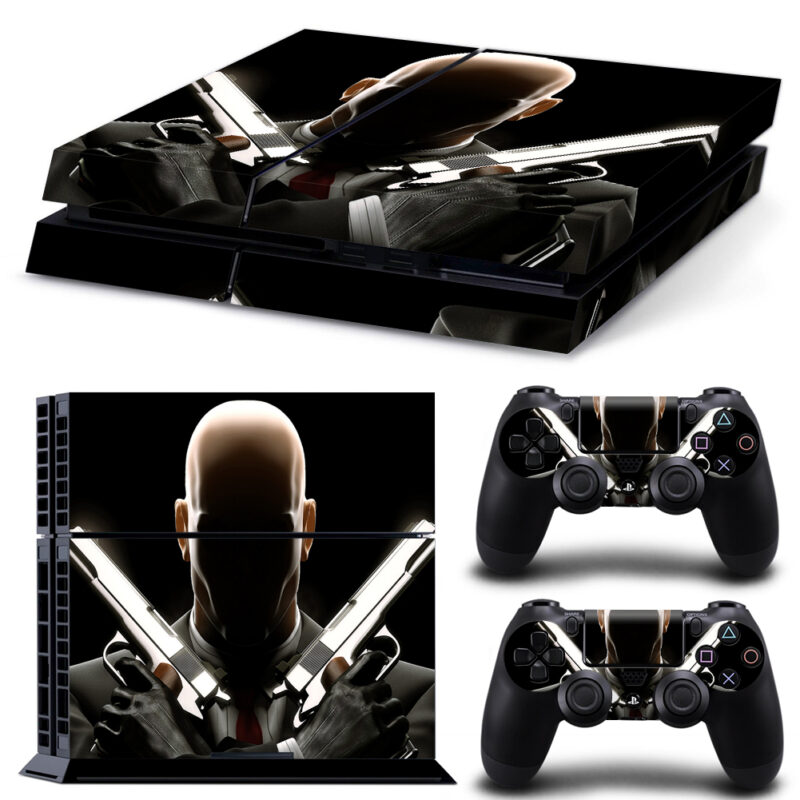 Hitman: Agent 47 Skin Sticker For PS4 And Controllers